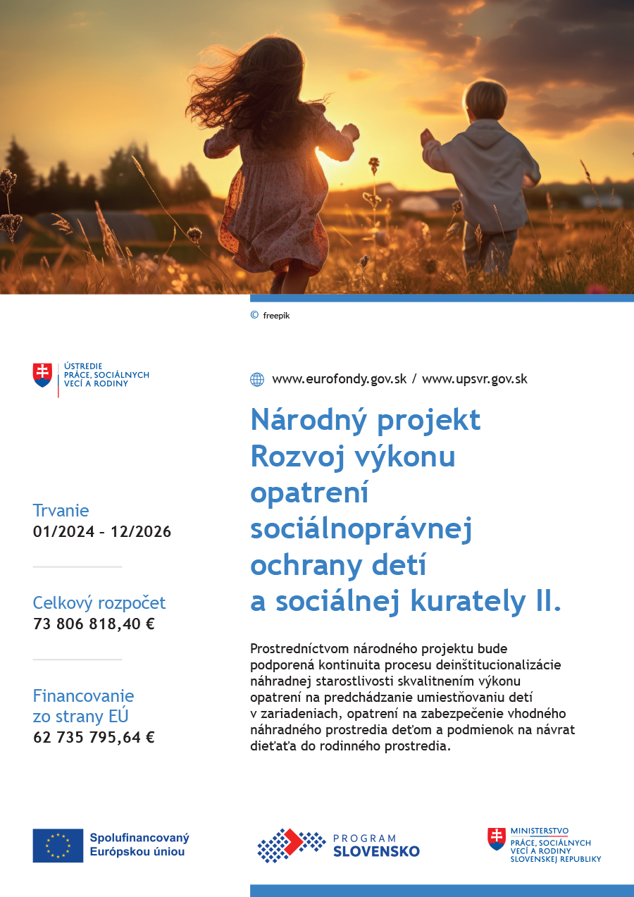 Národný projekt plagát